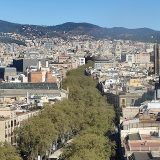 Barcelona – Las Ramblas – Vistas desde Colon