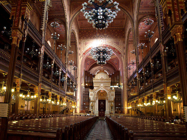 Budapest - Sinagoga Judia - Interior