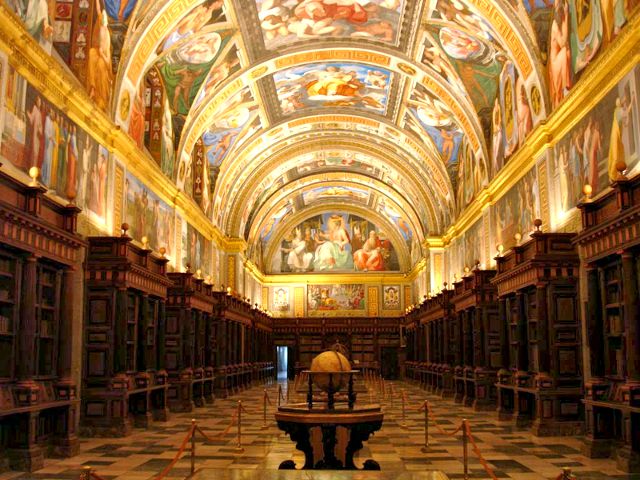 Monasterio El Escorial - Biblioteca