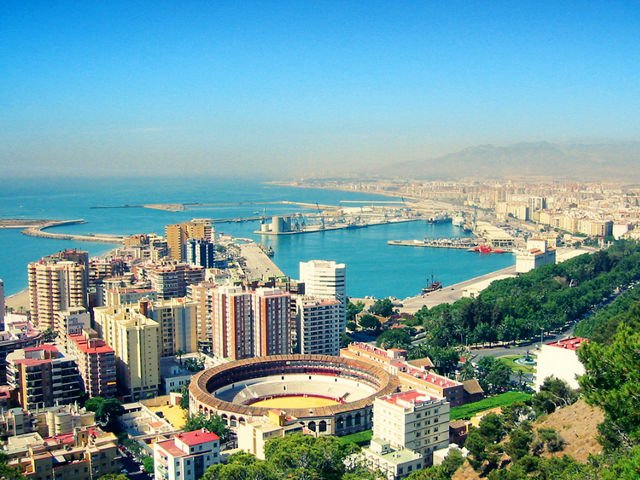 Málaga - Vistas desde el Castillo