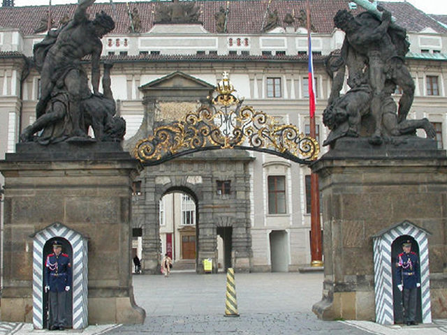 Praga - Castillo de Praga - Patio de Honor