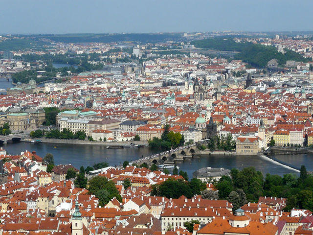 Praga - Vistas desde el Monte Petrin