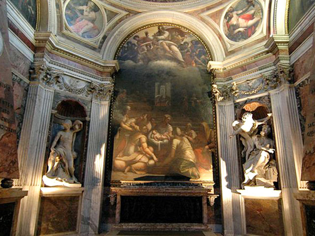 Roma - Basilica Santa Maria del Popolo - Capilla Chigi