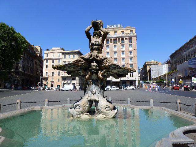 Que hacer en Roma en 4 dias - Fontana del Tritone