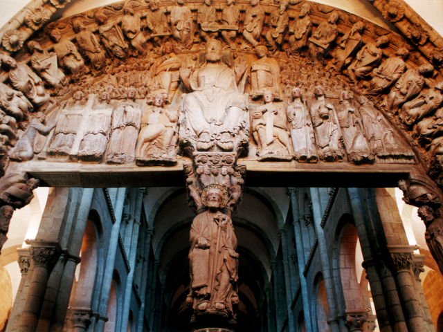 Santiago de Compostela - Catedral - Pórtico de la Gloria